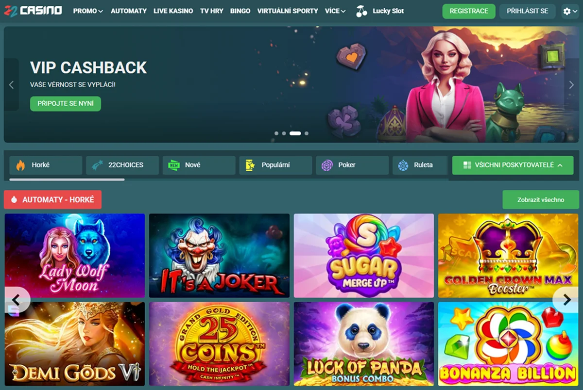 22Casino Mobilní Platforma