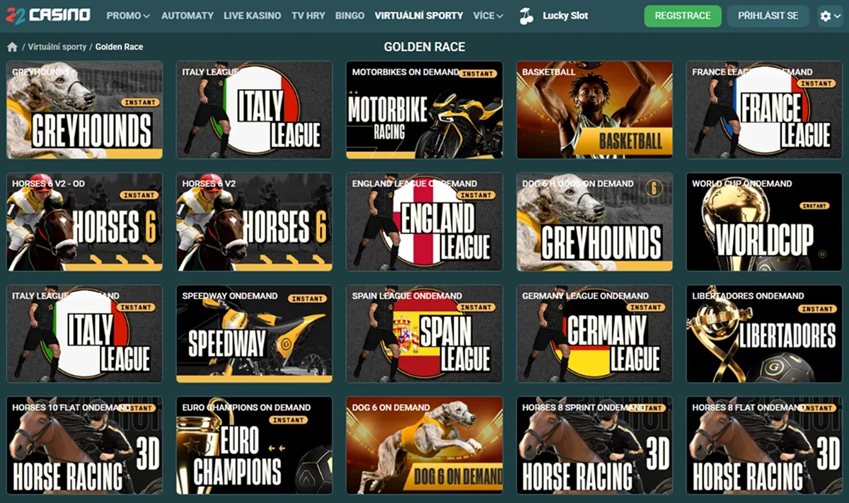 22Casino Slotová Platforma