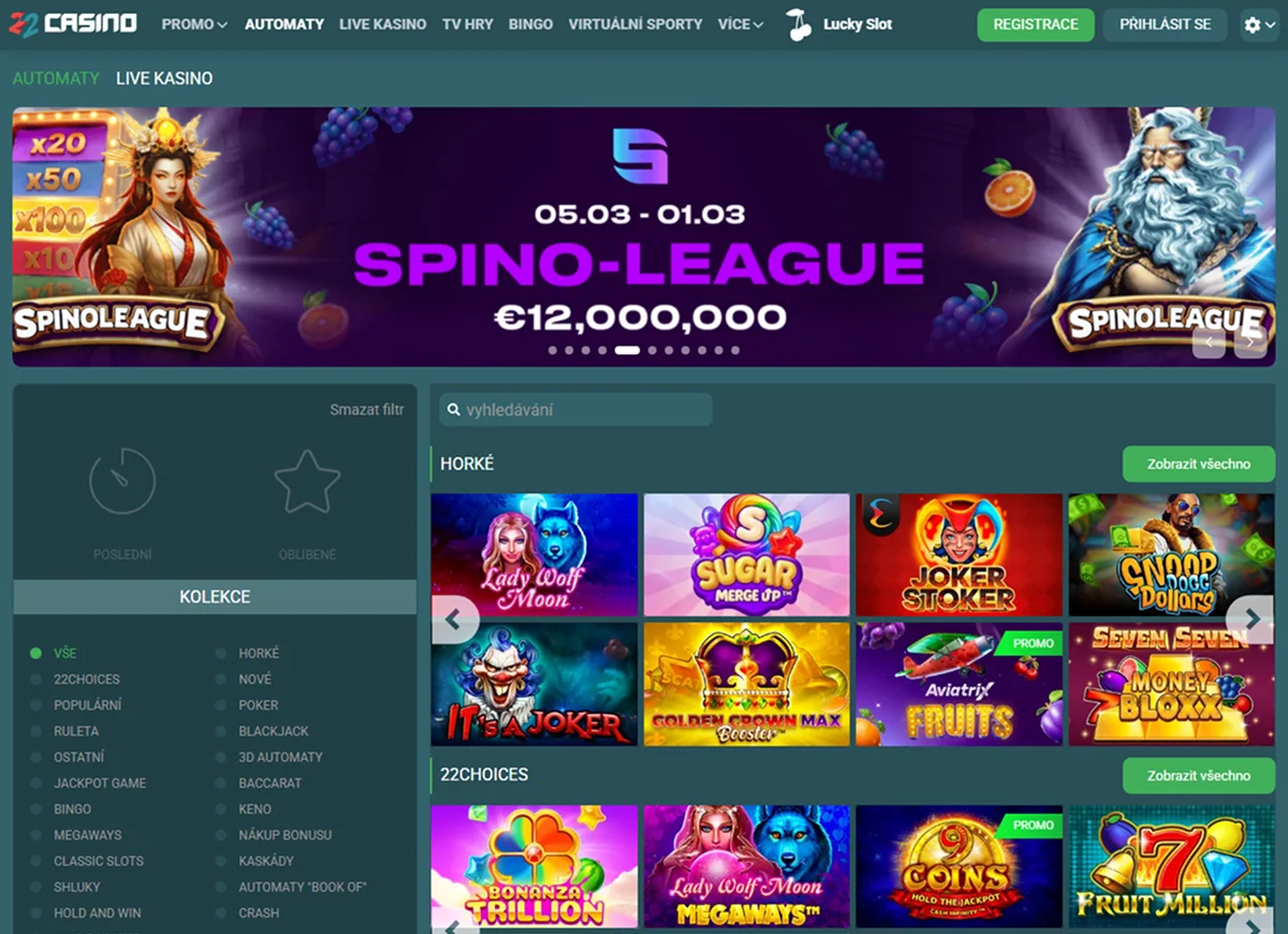 22Casino Bonusové Nabídky